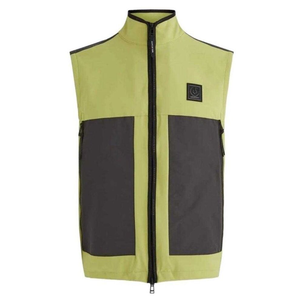 Belstaff Mens Ratio Vest / Lime Green